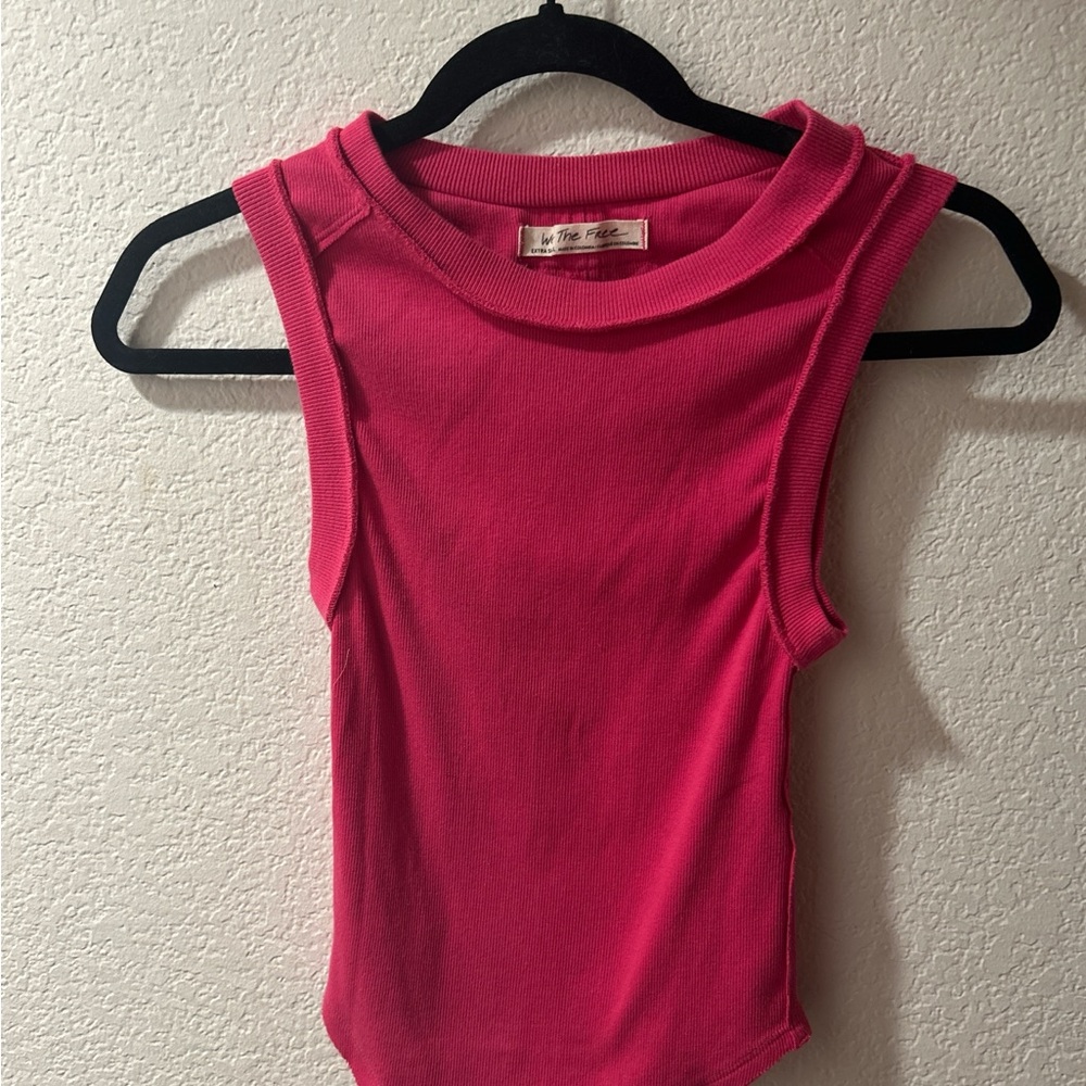 Free People, We the Free Pink Tank, NO LONGER SOLD, SOLD OUT